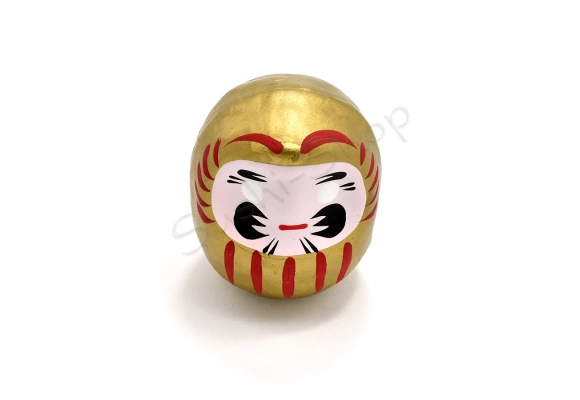 Lalka DARUMA 達磨 5 cm złota (pieniądze i szczęście)