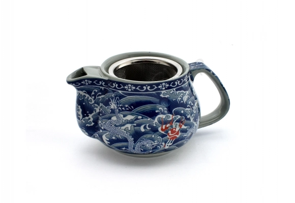 Dzbanek do herbaty Dragon Blue 15x9.5x9 cm 250ml