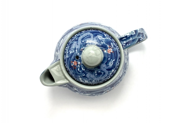 Dzbanek do herbaty Dragon Blue 15x9.5x9 cm 250ml