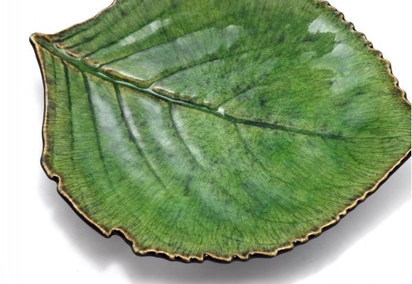 Talerz dekoracyjny Hydrangea leaf 21.8x19x3.3 cm