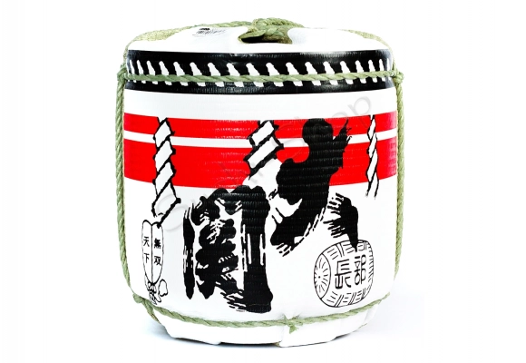 Baryłka Taru sake ozdobna Reddosutoraipu 27x27 cm