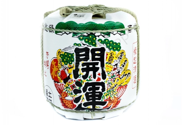 Baryłka Taru sake ozdobna Kyarakuta 27x27 cm