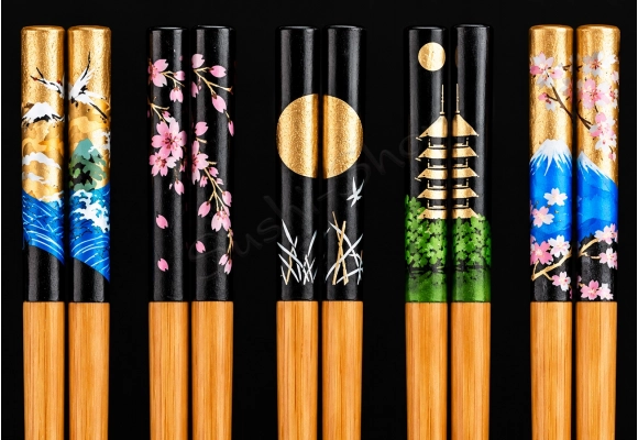 Komplet pałeczek Nihon no motifu 5 szt. 22.5cm BOX zbliżenie