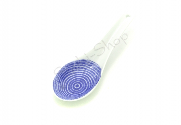 Łyżka ceramiczna Tokusa Blue 13.7 cm