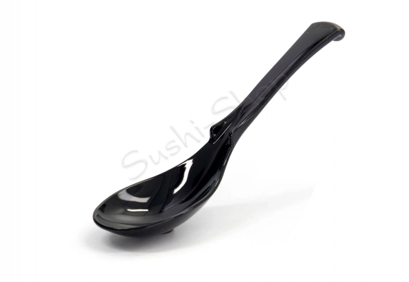 Łyżka Ramen Akryl Black 17 cm