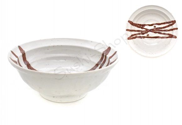 Miska na Ramen - Men-Bachi White 22 x 9cm 1100ml
