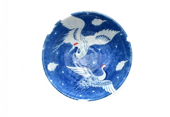 Miska Crane Blue 14x6.5 cm 400ml