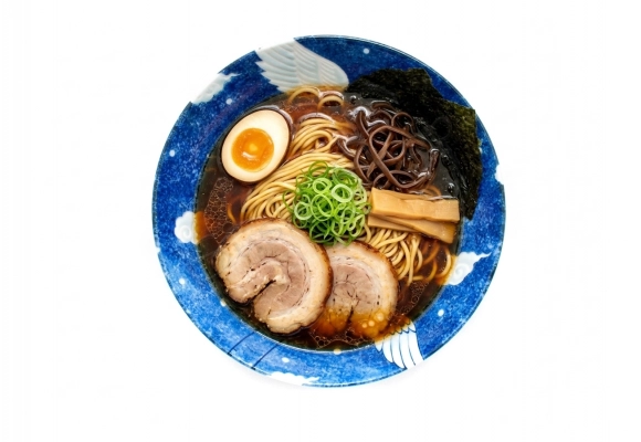 Miska Ramen Crane Blue 21x7.5 cm 1000ml