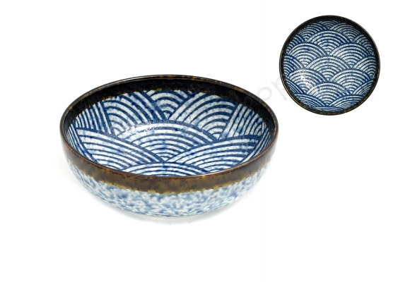 Miska - Japanese wave 15.5 x 5 cm 450ml