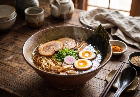 Miska Ramen Kibayashi 22x9 cm 1100ml propozycja podania