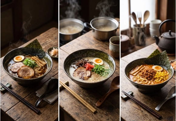 Miska Ramen Midori-kaze 22x9 cm 1100ml propozycja podania