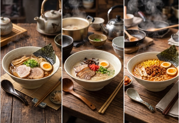 Miska Ramen Sabaku-suna 22x9 cm 1100ml propozycja podania