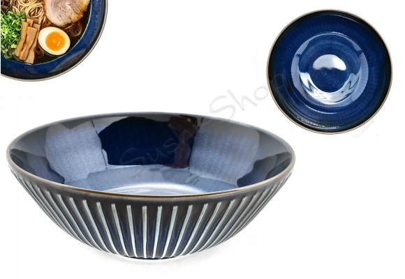 Miska Ramen Ruri Tokusa 21x7.5 cm 1000ml