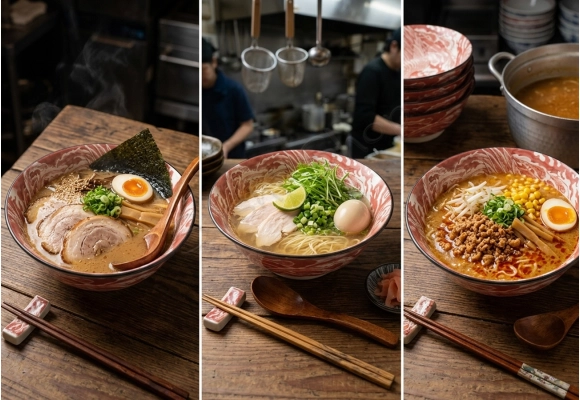 Miska Ramen Phoenix Pink 20.5x8cm 1000ml