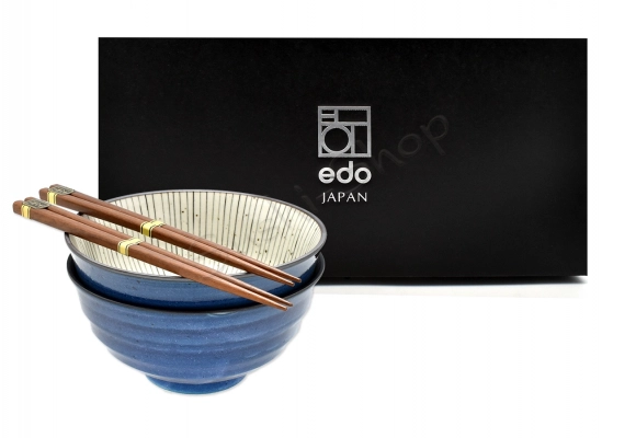 Komplet misek -  Udon Shima Blue 800ml BOX