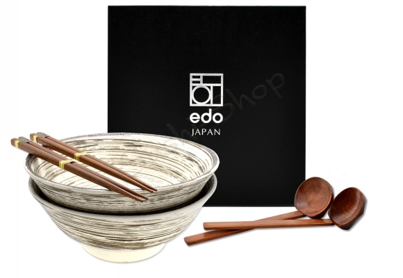 Komplet misek - Ramen Uzu White 22 cm giftBOX
