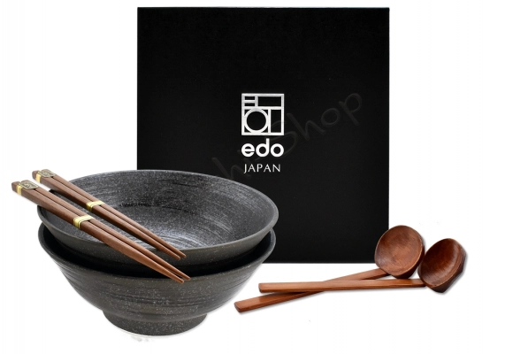 Komplet misek - Ramen Uzu Black 22x9 cm BOX główne