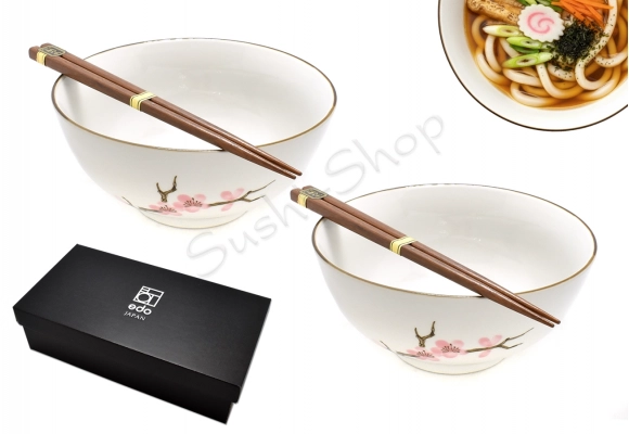 Komplet misek - Udon Sakura 18 cm 800 ml  BOX