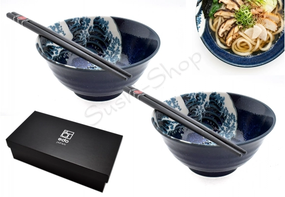 Komplet misek -  Hokusai 15x7 cm 450 ml BOX