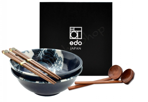 Komplet misek - Ramen Hokusai 19.5 cm 900ml BOX