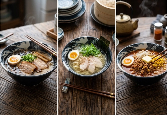 Komplet misek - Ramen Hokusai 19.5 cm 900ml BOX