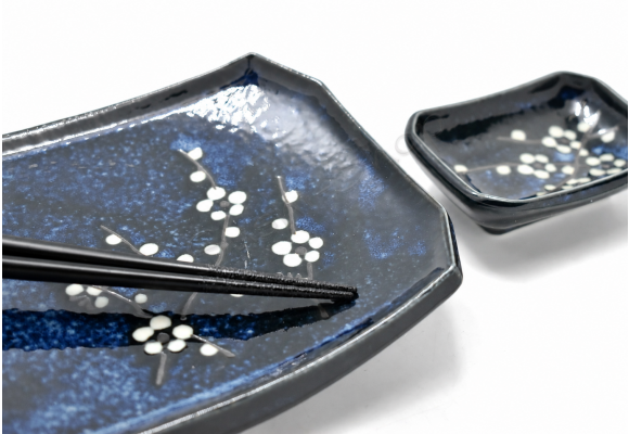 Komplet do sushi - Hana Blue Black BOX