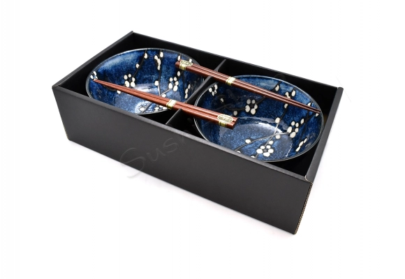 Komplet misek - Ramen Hana Blue 800ml giftBOX