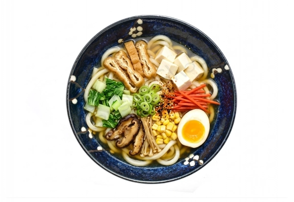 Komplet misek - Udon Hana Blue 17cm 800ml BOX
