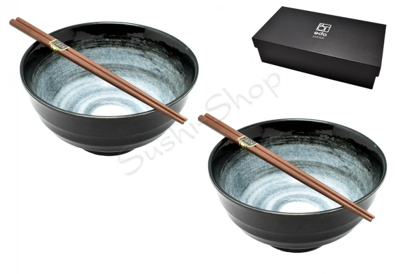 Komplet misek - Udon Black Kuro BOX