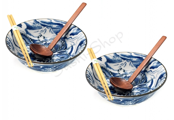 Komplet misek - Ramen Dragon Buru 20.5/1000 ml giftBOX