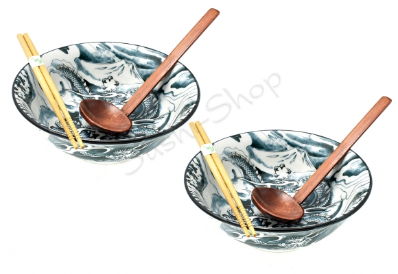 Komplet misek - Ramen Dragon Black 20.5/1000 ml BOX