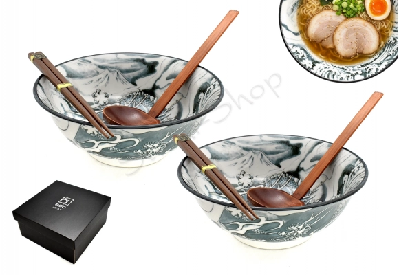 Komplet misek - Ramen Dragon Black 20.5/1000 ml BOX