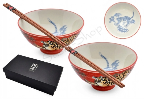 Komplet misek - Tiger 14x6.5cm 350ml BOX  dwie miski