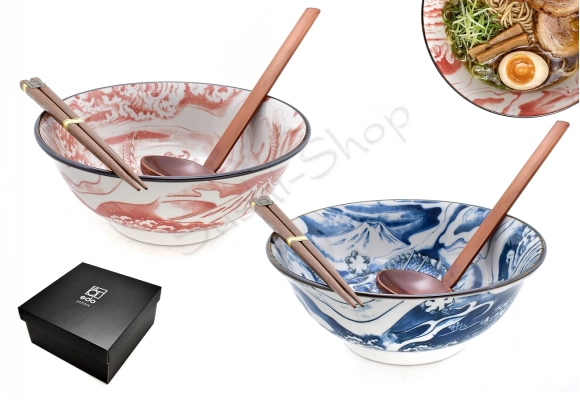 Komplet misek - Ramen Dragon 20.5cm 1000ml MIX BP BOX