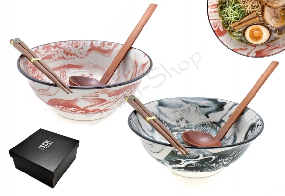 Komplet misek - Ramen Dragon 20.5cm 1000ml MIX GP BOX