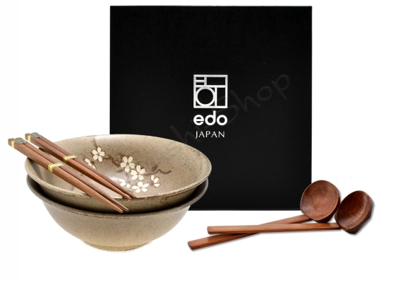 Komplet misek - Ramen Anemone Taupe 22 cm 1100ml BOX
