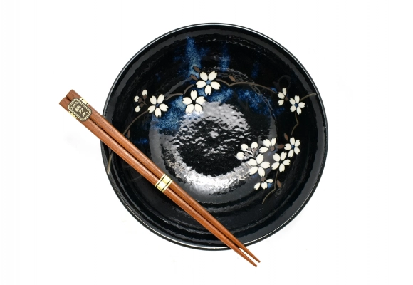 Komplet misek - Ramen Anemone Blue 22 cm 1100ml BOX