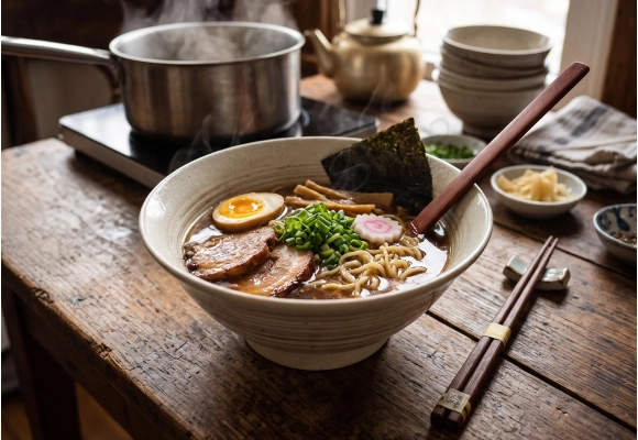 Komplet misek Ramen - Sabaku-suna 22x9 cm 1100ml BOX propozycja podania