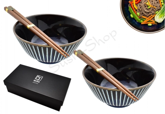Komplet misek - Ruri Tokusa 14 cm 400ml BOX z pudełkiem