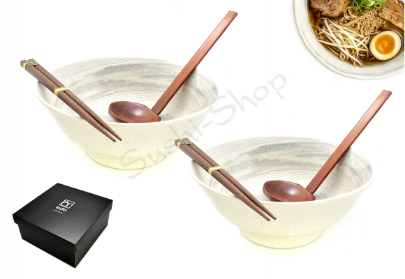 Komplet misek Ramen - Uzu Gin 21 cm 1100 ml