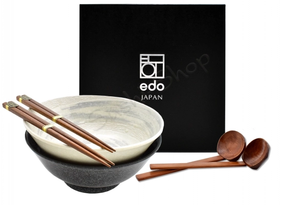 Komplet misek Ramen - Uzu Gin Mix 21 cm 1100 ml BOX