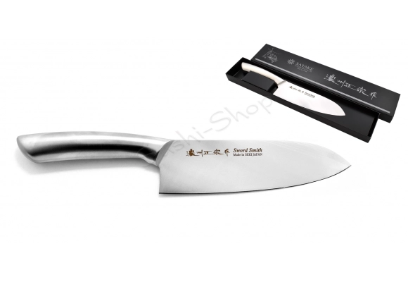 Satake Zen Shitsu nóż Santoku 170 mm