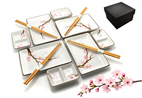 Komplet do sushi - Momoiro no sakura II BOX