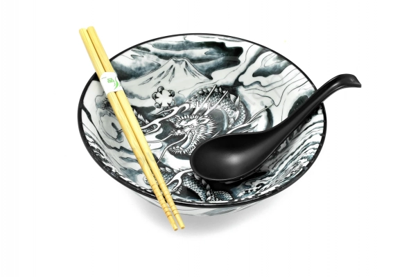 Komplet misek - Ramen Dragon Black 1000 ml