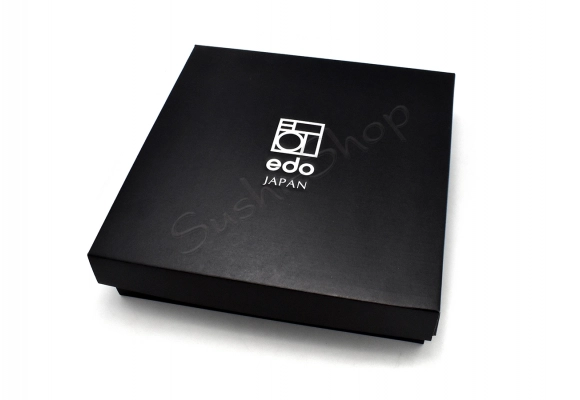 Komplet do sushi - Tokusa Blue Brown dwuosobowy - opakowanie Gift box