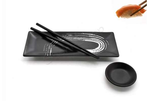 Komplet do sushi - Black Maru midi