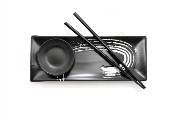 Komplet do sushi - Black Maru midi