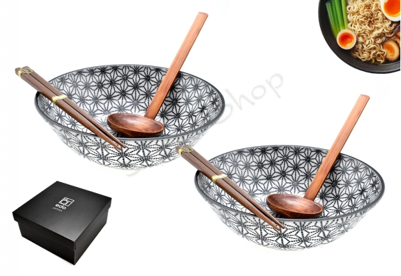 Komplet misek - Ramen Nippon Black BOX 21 cm
