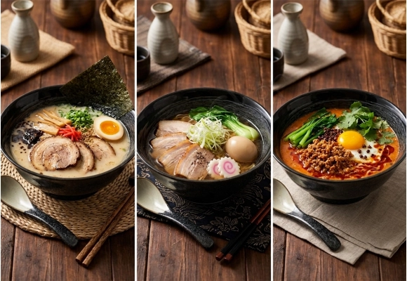 Miska na Ramen - Rasen Kuroi 21x8.5 cm 1100ml