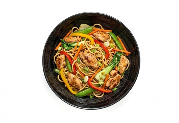 Miska na Udon - Kuroi rasen 17x9 cm 800ml